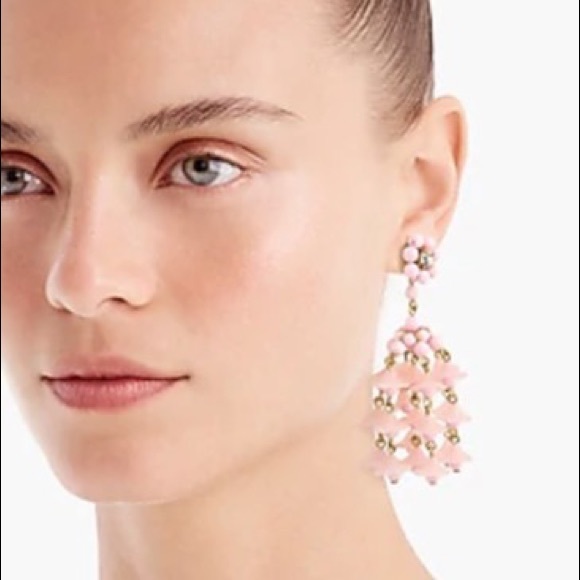 J Crew Floating flowers tassel earrings - Picture 2 of 3